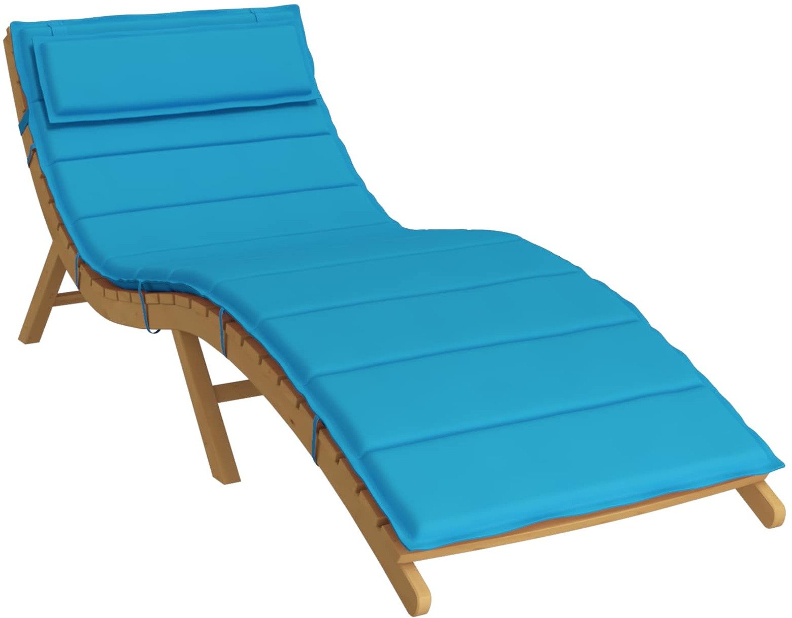 vidaXL Poduszka na leżak słoneczny jasnoniebieski 178 x 60 x 4 cm