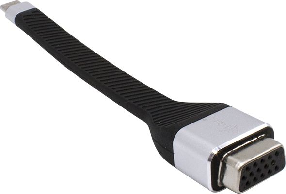 Adapter USB I-TEC USB-C - VGA Czarny (C31FLATVGA60HZ)