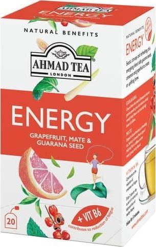 Ahmad Tea Herbata funkcjonalna dodająca energii Ahmad Tea Energy Healthy 20 tb