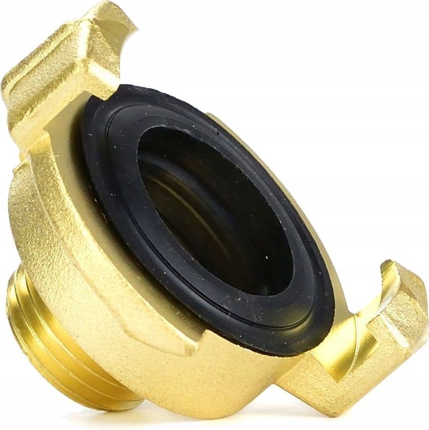 Geko Złącze kłowe mosiężne kompatybilne z GEKA - GZ 1/2” (12/96)