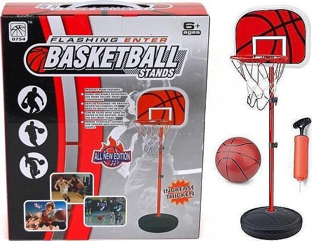 Stokjak z koszem do koszykówki 139cm