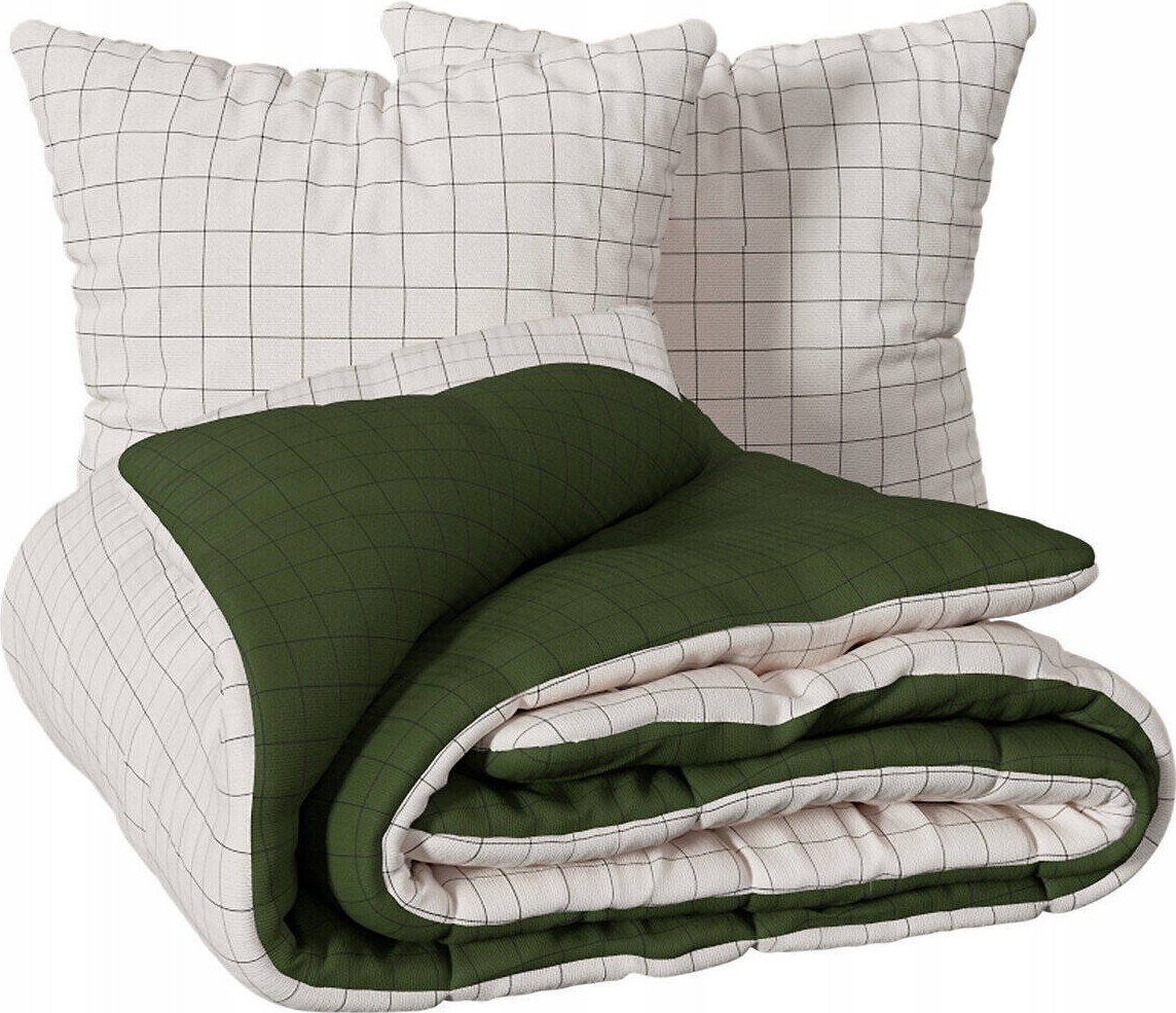 Atmosphera Pościel w geometryczny wzór MAATI, 240 x 220 cm