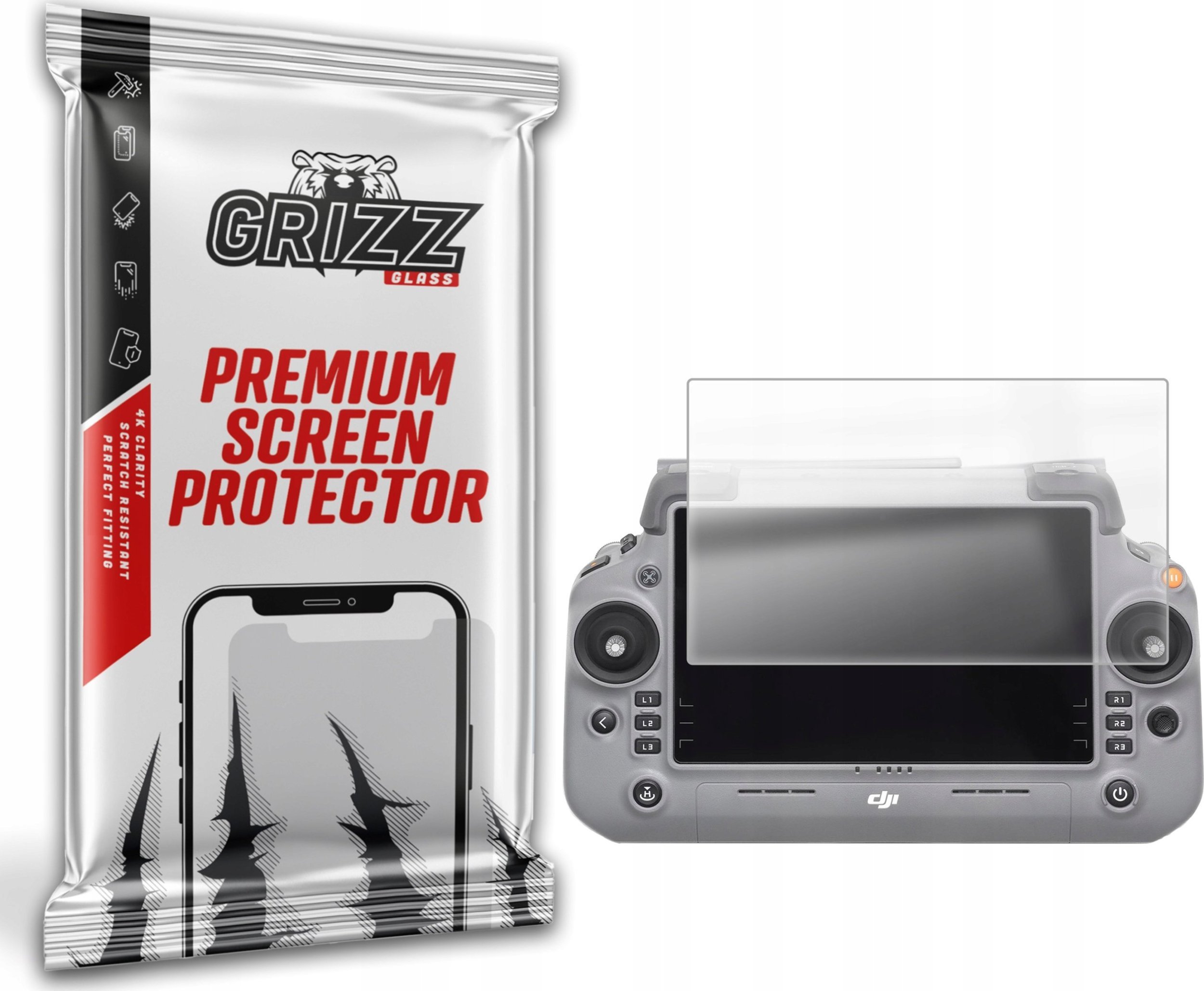 Folia matowa GrizzGlass PaperScreen do DJI RC Plus 2 Matrice 4 Series