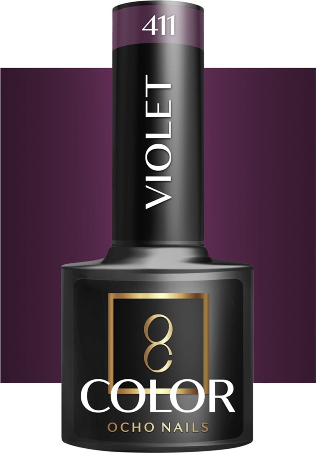 Activeshop OCHO NAILS Lakier hybrydowy violet 411 -5 g