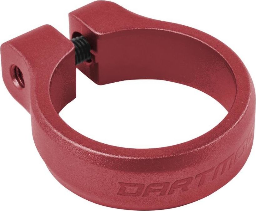 Dartmoor Obejma podsiodłowa Dartmoor Loop Bolt śred. 31,8mm, ze śrubą, czerwona anodowana uniwersalny