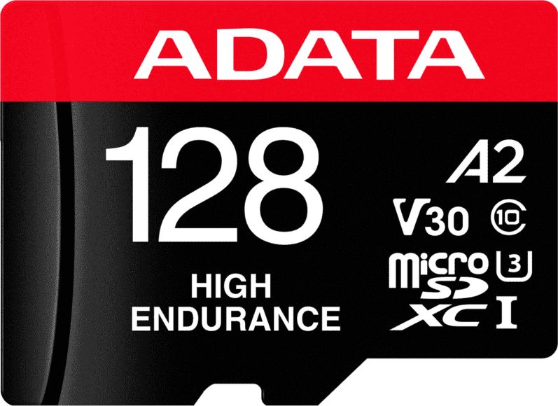 Karta ADATA High Endurance MicroSDXC 128 GB Class 10 UHS-I/U3 A2 V30 (AUSDX128GUI3V30SHA2-RA1)