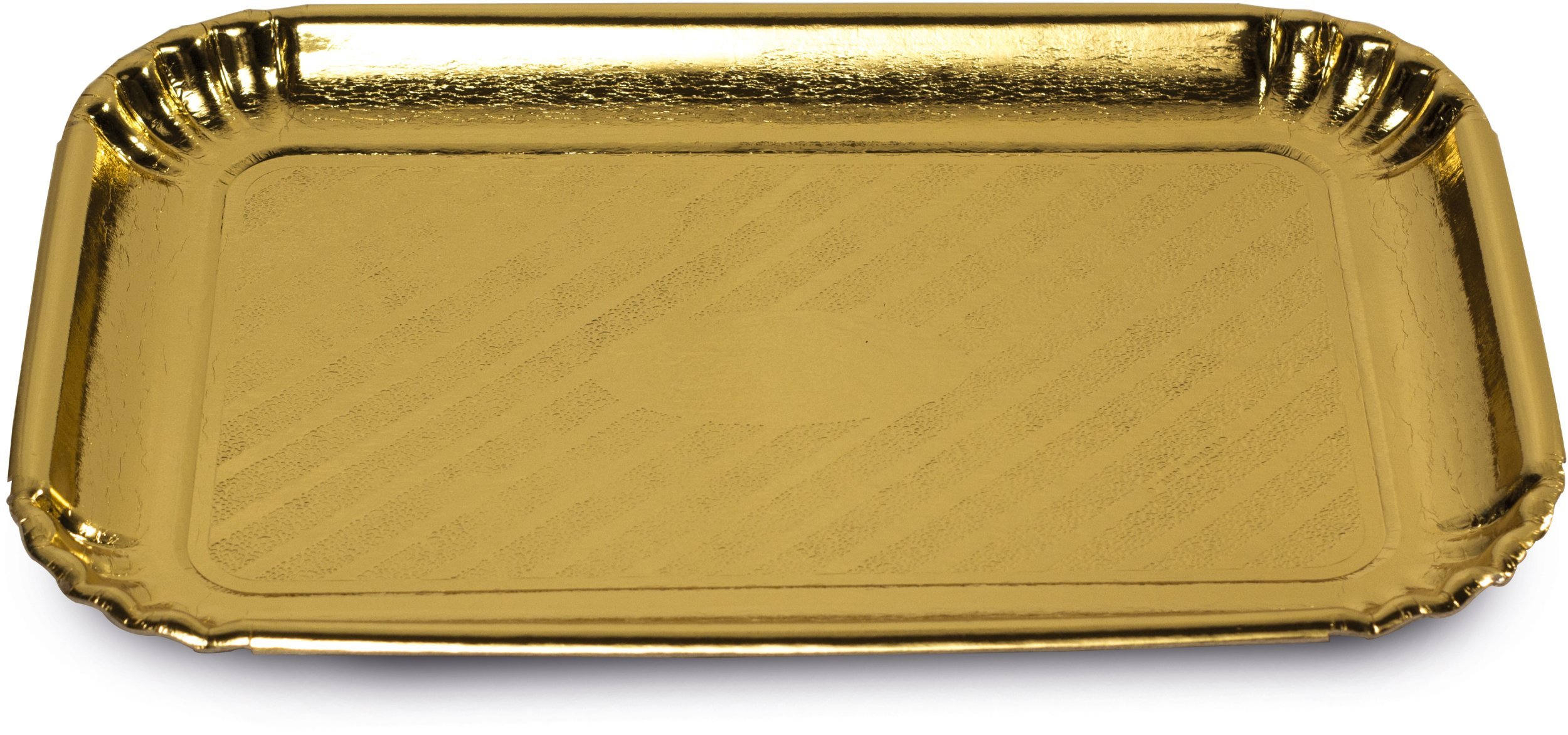 Papira paplates zelta krasa komplekts 2 gab. Easy Bake 33 x 43 cm 8006043010220