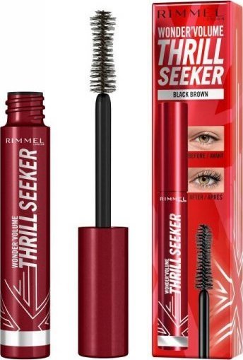 Rimmel London Tusz do Rzęs Rimmel London Wonder Volume Thrill Seeker Black Brown (8 ml)