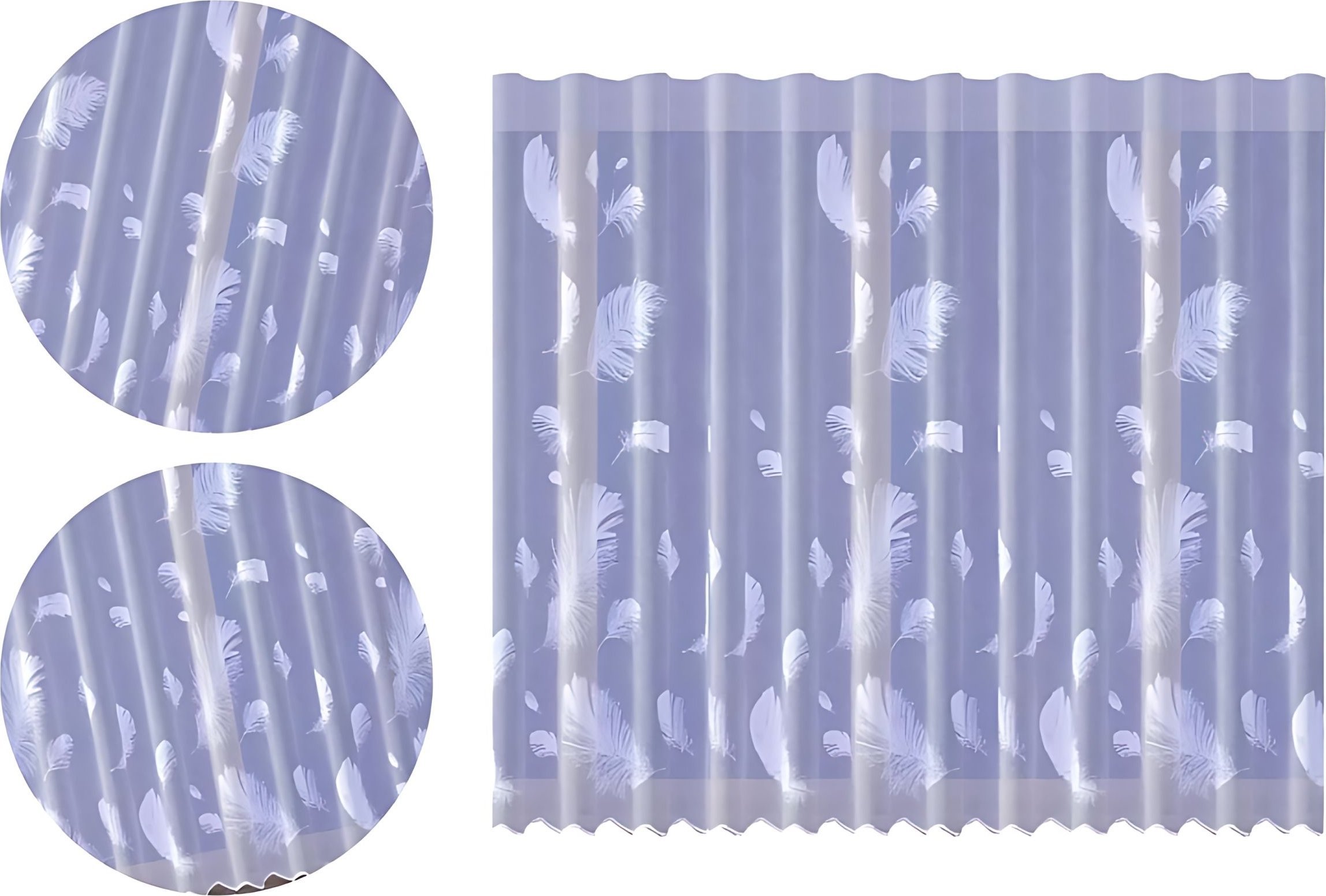 Firanka Candela wysokość 230 cm DomoweTekstylia | WN11C2 230