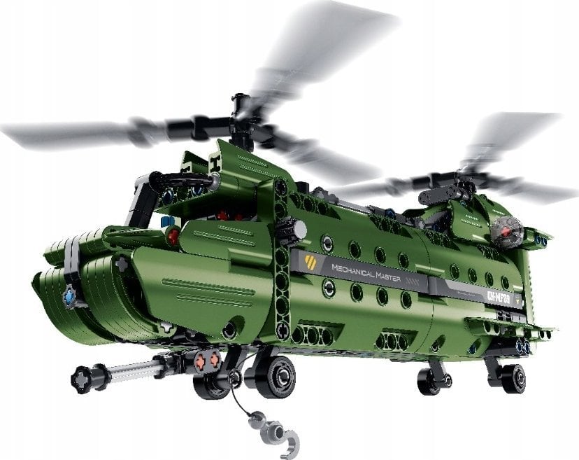 LeanToys IM.MASTER wojskowy transp.2w1 393el 6809 40318