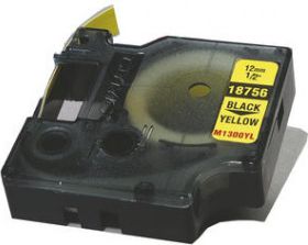 Dymo ETYKIETA RHINO 12mmx3,5m ZOLTA NYLONOWA S0718080