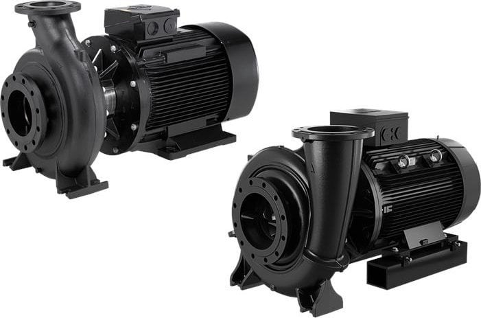 JEDNOSTOPNIOWA POMPA MONOBLOKOWA Z WLOTEM OSIOWYM NB 65-125/144 AAF2AESBQQENW1