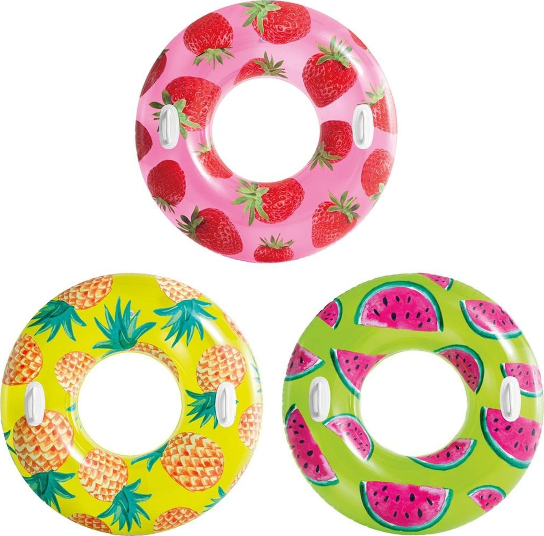 Intex Koło tropikalne owoce z uchwytami MIX