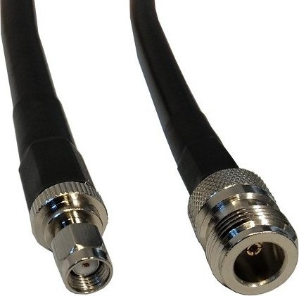Hismart Kabelis LMR-400, 7m, N-female į RP-SMA-male