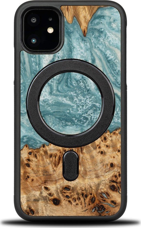 BeWood Etui Bewood Unique na iPhone 11 - Planets - Uran z MagSafe