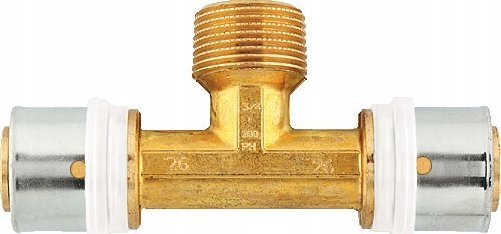 Herz Trójnik zaprasowywany 26x3-1/2''-26x3 GZ