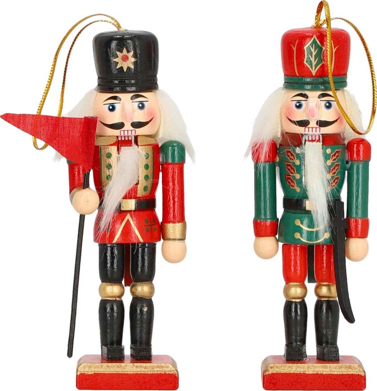 Intesi INTESI ZESTAW 2 ZAWIESZEK NA CHOINKĘ DZIADEK DO ORZECHÓW