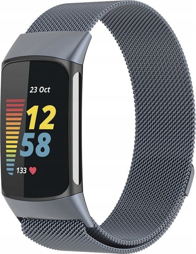 PASEK Bransoleta stalowa opaska do Fitbit Charge 5