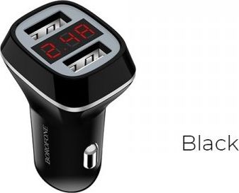 Ładowarka Borofone 2x USB-A 2.4 A (BFO-BZ3-B)
