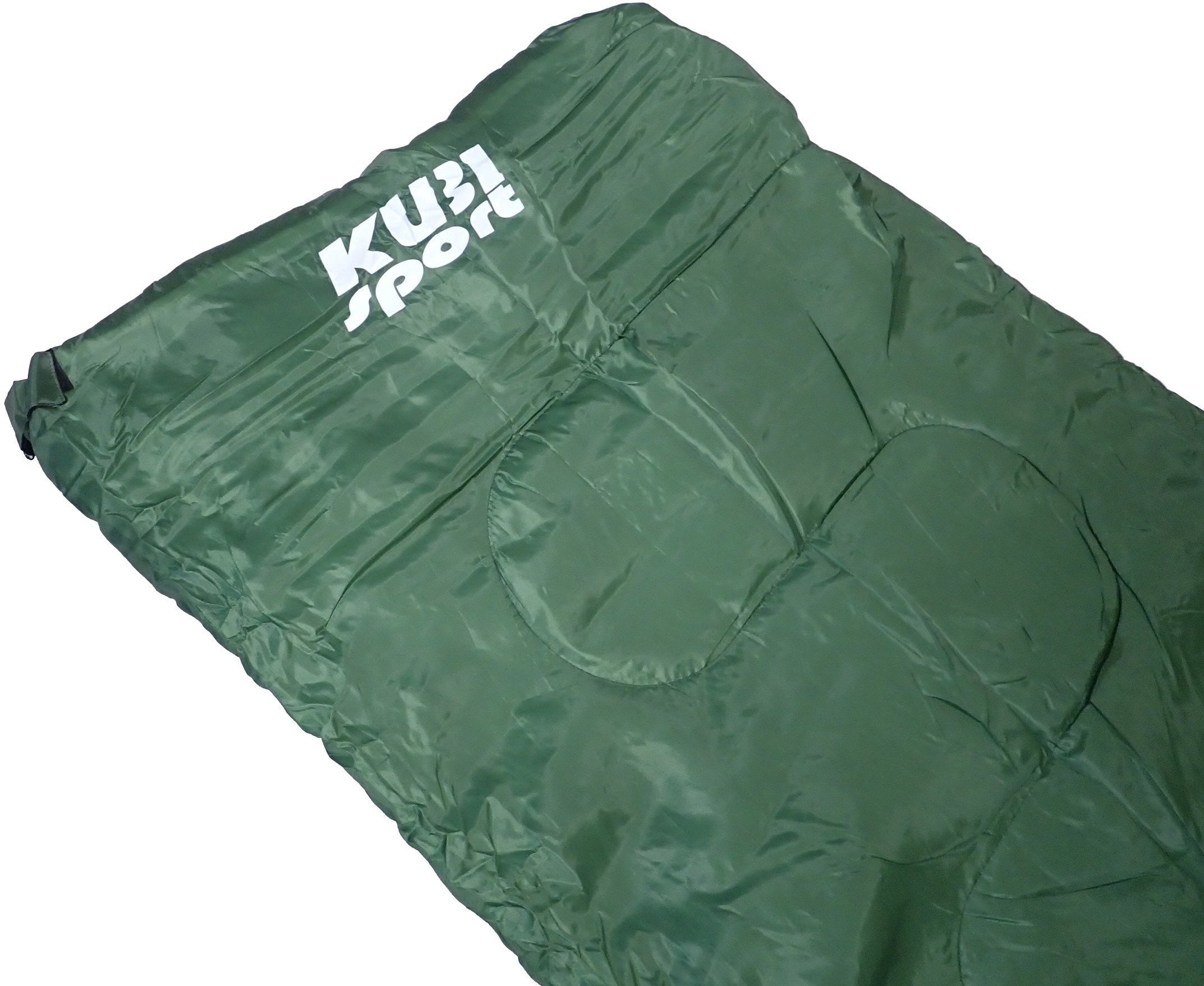 Śpiwór Turystyczny Kempingowy Ciepły Lekki Kołdra KUBISPORT 190x75 cm