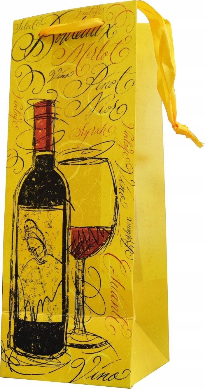 Canpol Torebka ozdobna papierowa TL-50 butelka 12,7x33x11,3 cm