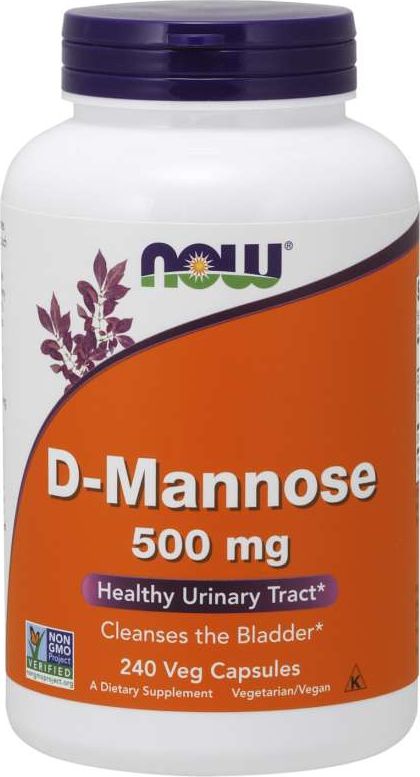 NOW Foods NOW Foods - D-Mannoza, 500mg, 240 vkaps