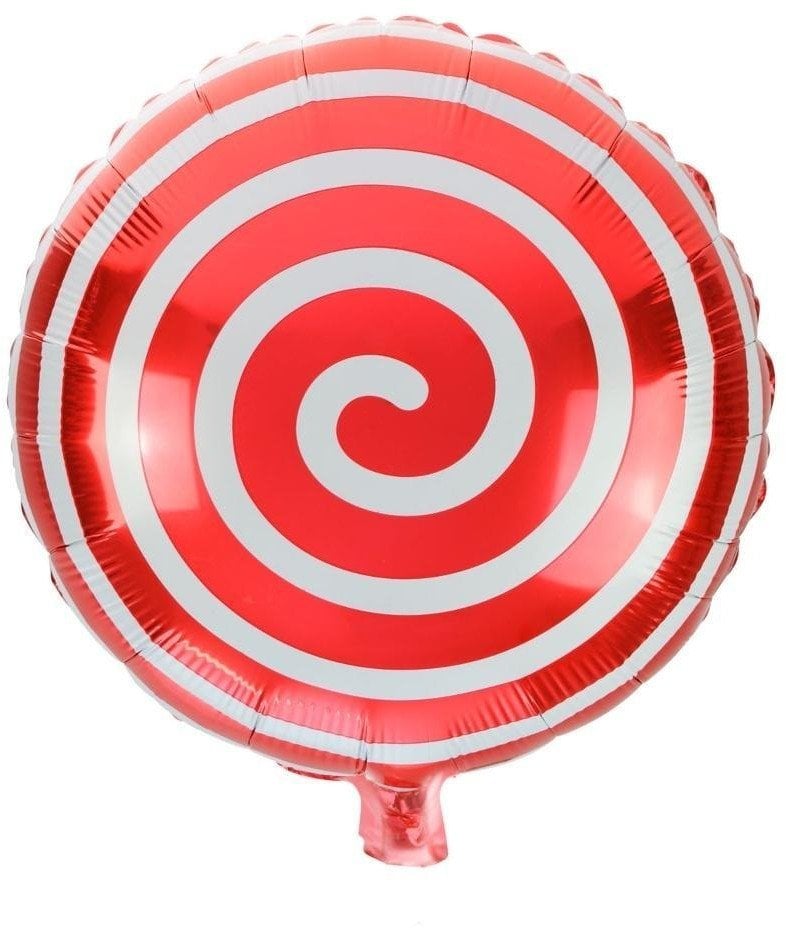 Balon foliowy lizak czerwony