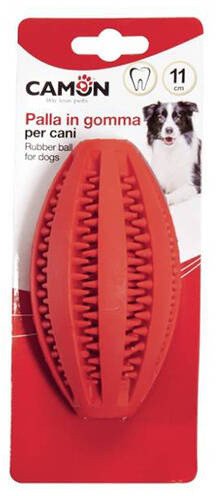 Camon Dental Piłka rugby zabawka gryzak dla psa 11 cm