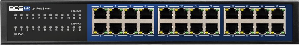 BCS-B-S24G BCS 24 portowy switch Gigabitowy