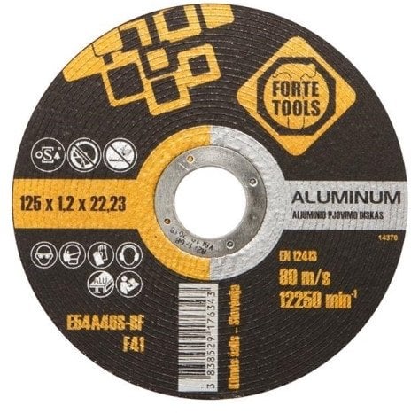 CUTTING BLADE 125X1,2X22,23 MMFORTE TOO