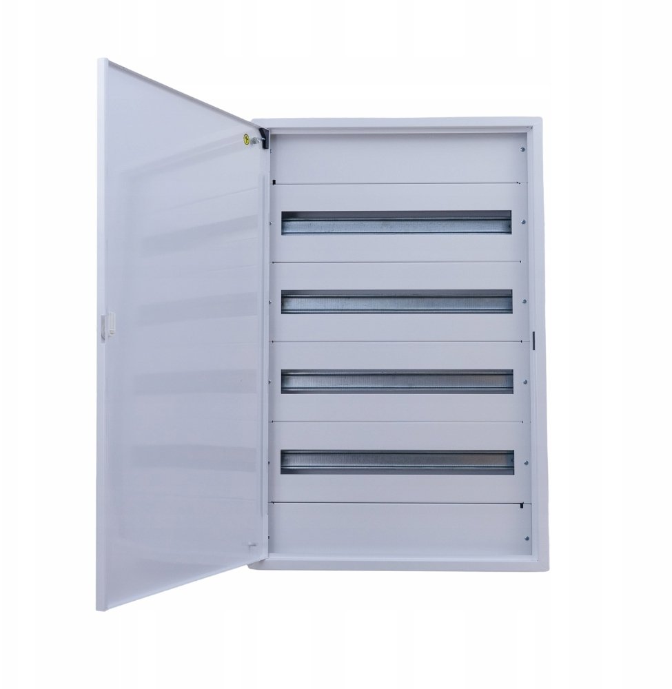 Rozdzielnica natynkowa metalowa 96 modułowa 4x24 544x836x130 RAL9003 IP30 MN96/4/24