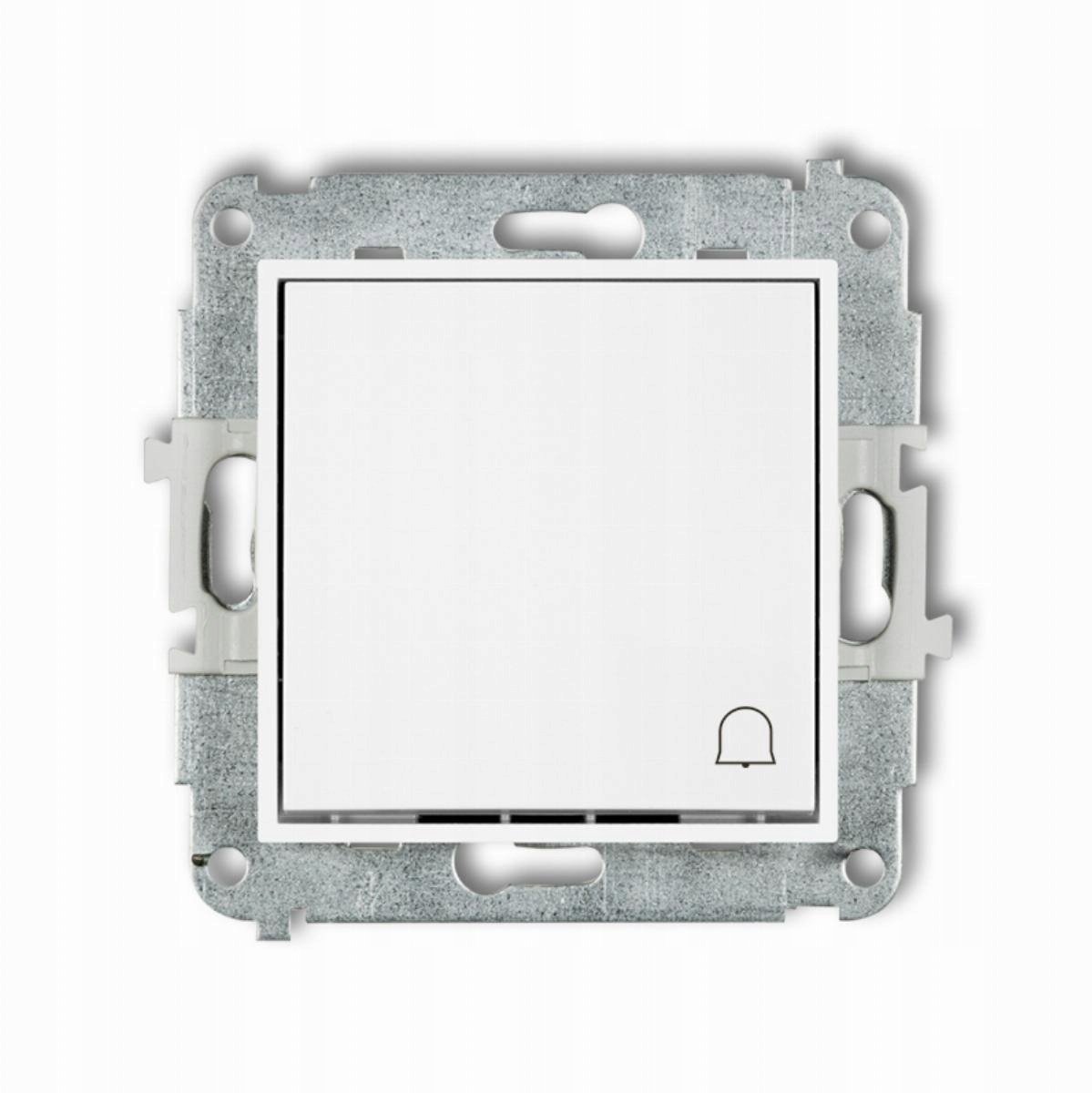 MINI Mechanizm łącznika zwierny dzwonek biały mat 25MWP-4