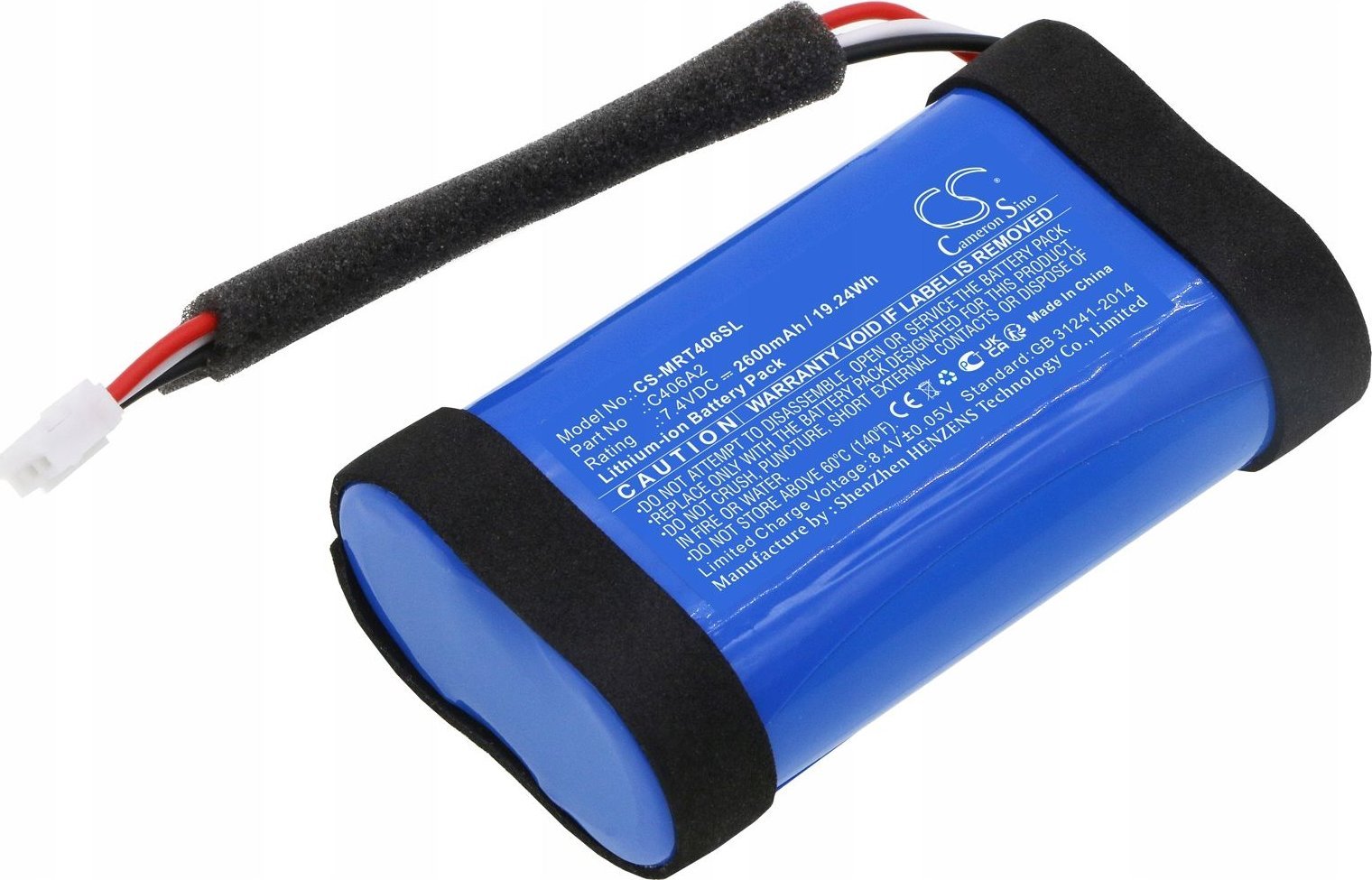 Akumulator Bateria typ C406A2 C406A2-2 do Marshall 1001908 1005696 Emberton / CS-MRT406SL