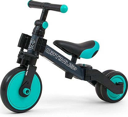 Rowerek biegowy Milly Mally Rowerek 3w1 Optimus Mint