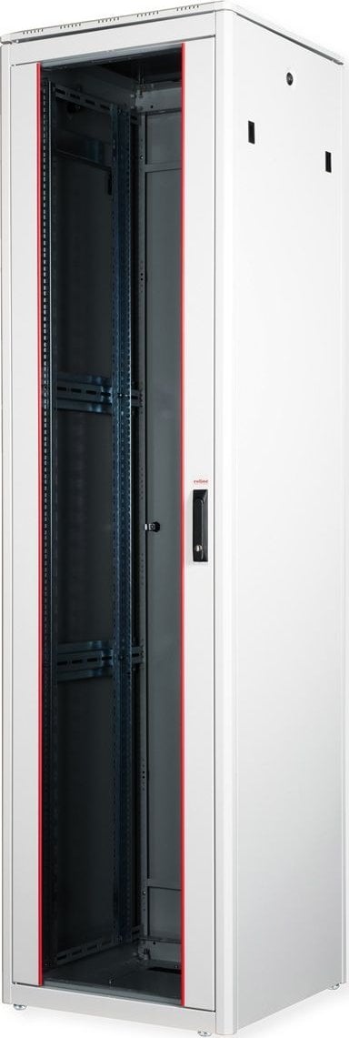 Szafa Roline ROLINE Netzwerkschrank Pro 48,26cm 19Zoll 47 HE 600x600 BxT Glast�r grau