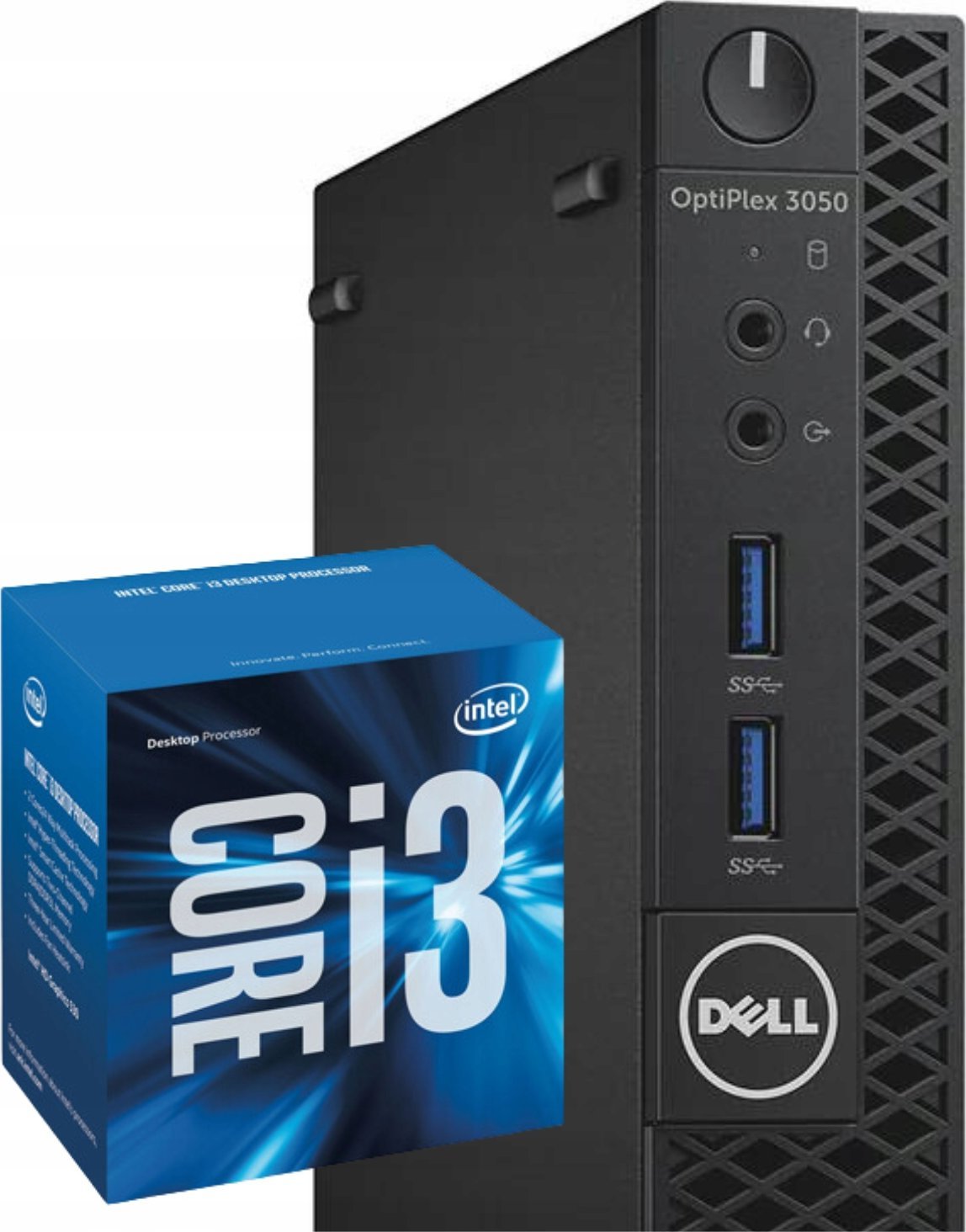 Komputer Dell Optiplex 3050 Tiny Intel Core i3 16GB DDR4 512GB SSD Windows 10