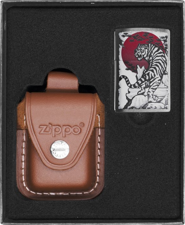 Zestaw ZIPPO Zapalniczka JAPAN TIGER Prezentowy No2
