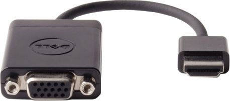 Adapter AV Dell HDMI - D-Sub (VGA) czarny (470-ABZX)
