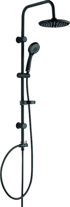 Zestaw prysznicowy Kuchinox Cento z deszczownicą czarny