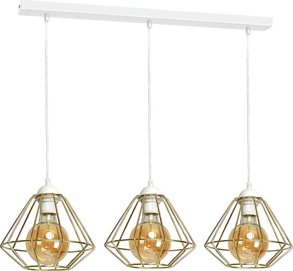 Lampa wisząca Milagro Nowoczesna lampa sufitowa do jadalni Milagro LUPO z drutu MLP6267