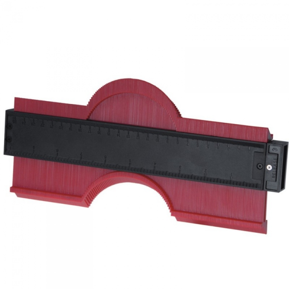 Dedra Szablon glazurniczy 250mm do zaznaczania wykroju nieregularnych kształtów (DED017)