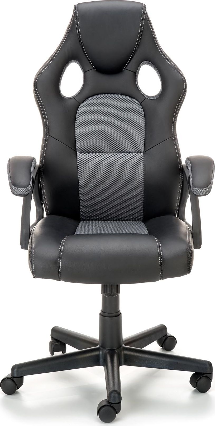 Krzesło biurowe Halmar Berkel Czarno-szare