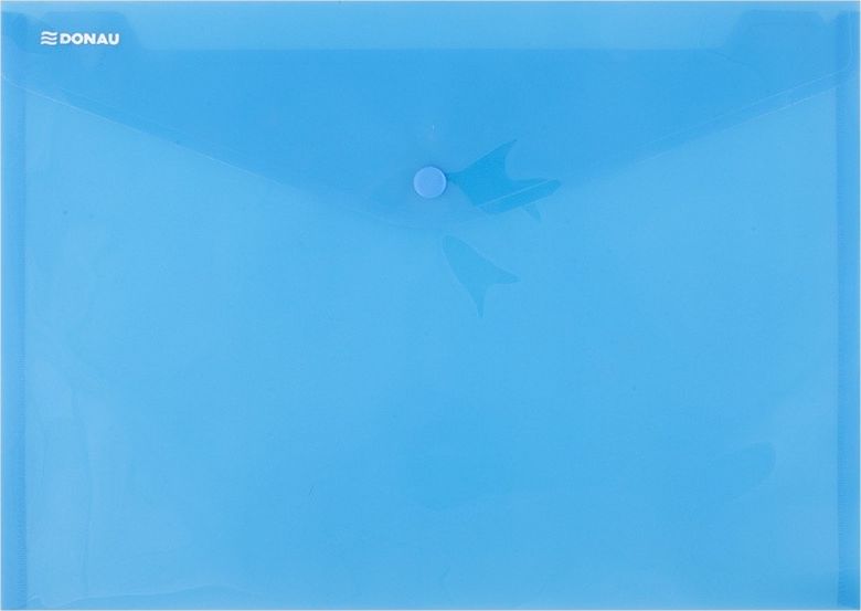 Donau TECZKA KOPERTOWA ZATRZASK PP DONAU A4 NIEBIESKA 180 MIC.