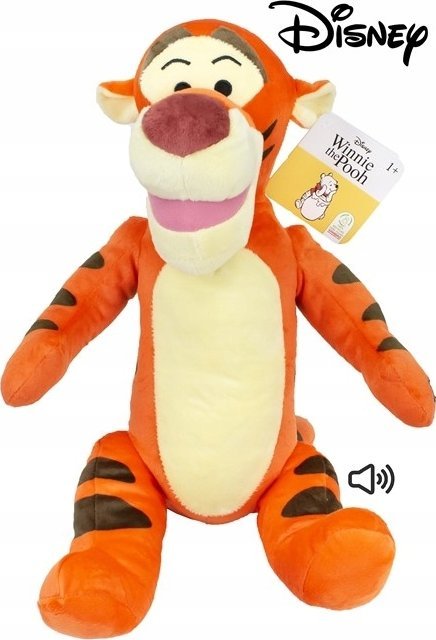 Disney Kubuś Puchatek maskotka Tygrysek dźwięk 33