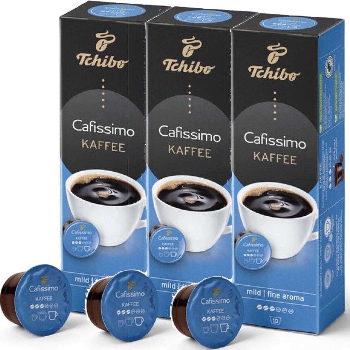 Tchibo Kapsułki Cafissimo Coffee Mild 3x10 szt.