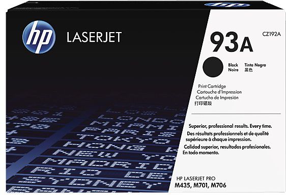 Toner HP 93A Black Oryginał (CZ192A)