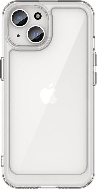 Braders Etui Outer Braders z żelową ramką do iPhone 15 Plus przezroczyste