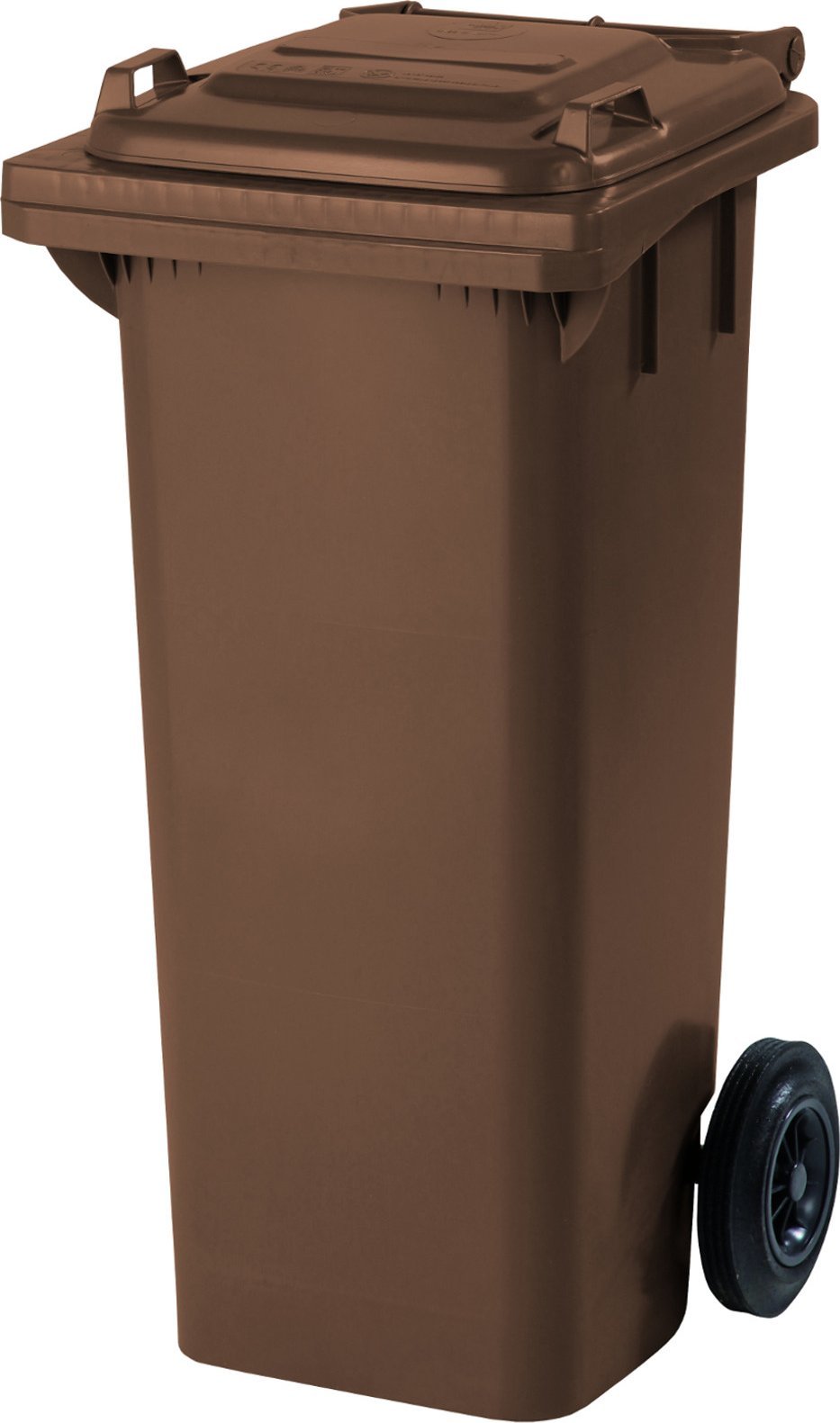 Europlast Austria Pojemnik kosz kubeł na BIO odpady śmieci EUROPLAST 80L brązowy Pojemnik kosz kubeł na BIO odpady śmieci EUROPLAST 80L brązowy