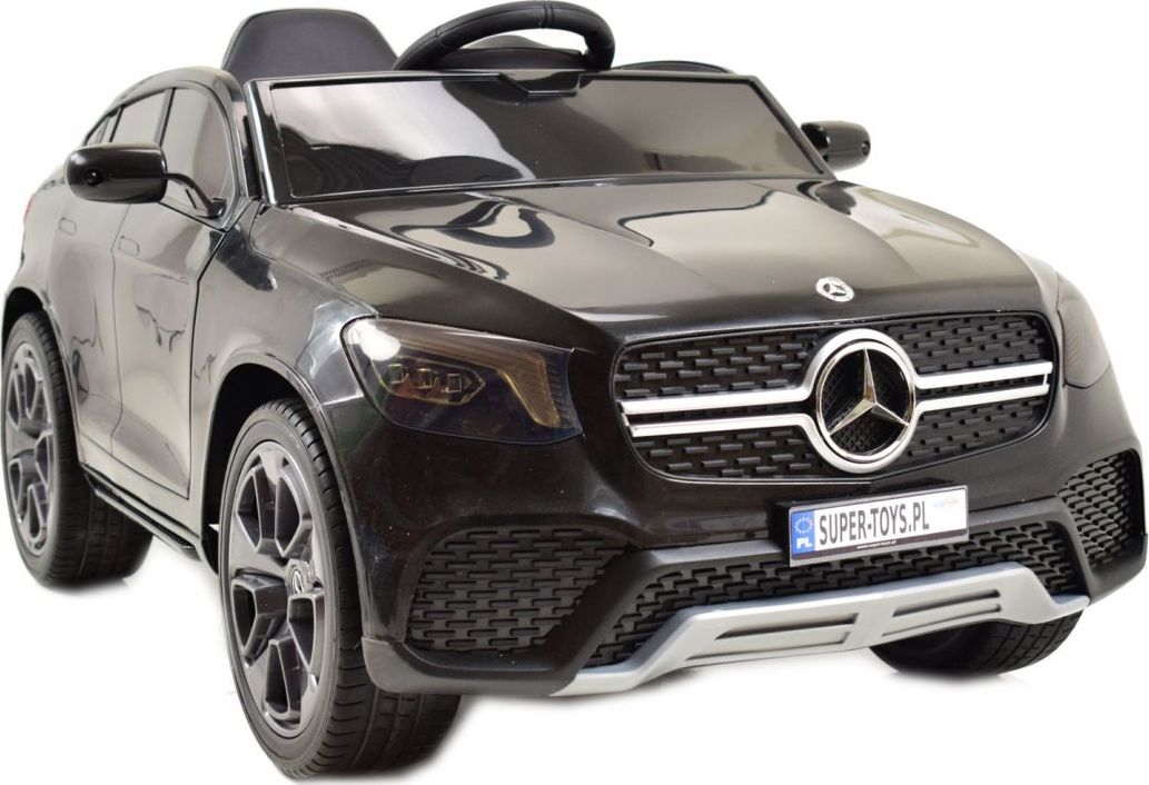 Super-Toys MERCEDES GLC COUPE, MIĘKKIE KOŁA EVA, MIĘKKIE SIEDZENIE, FULL OPCJA/BBH0008