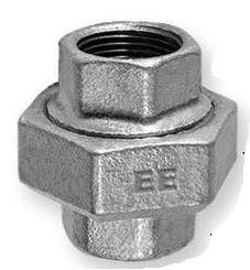 Odlewnia Zawiercie Dwuzłączka płaska 1/2" ocynk